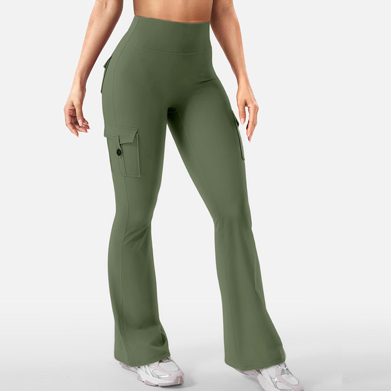 👖 Hochtaillierte Yogahose mit Taschen – bequem und vielseitig
