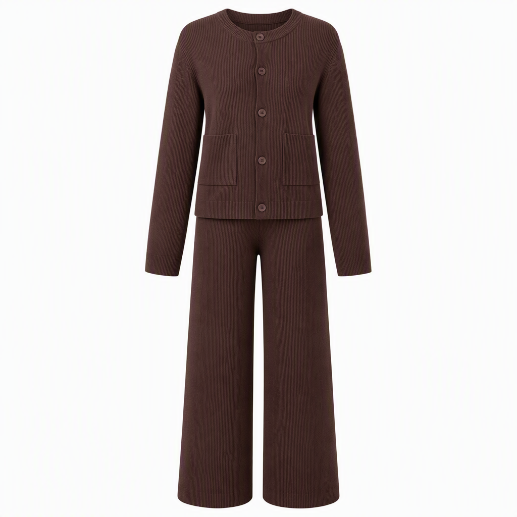 Legeres Strick-Set für Damen
