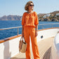 👚 50% OFF NOW! ⏳ Women's Drawstring Top & Pants 2-Piece Set – Relaxed fit & comfortable – Perfect for lounging or everyday style – soft and breathable 🌸👖