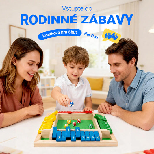 🎅🎄 ZÁBAVNÉ RODINNÉ HRY – Stolní hra Zavřete krabici🎁🎲
