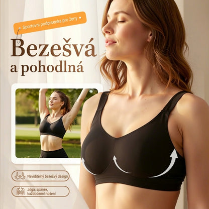 💖 Kupte jeden, druhý dostanete zdarma!  💖 Dámská bezešvá pohodlná sportovní podprsenka