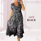 (💃Hot Sale - 48% OFF🔥 Free Shipping) Floral print v-neck dress