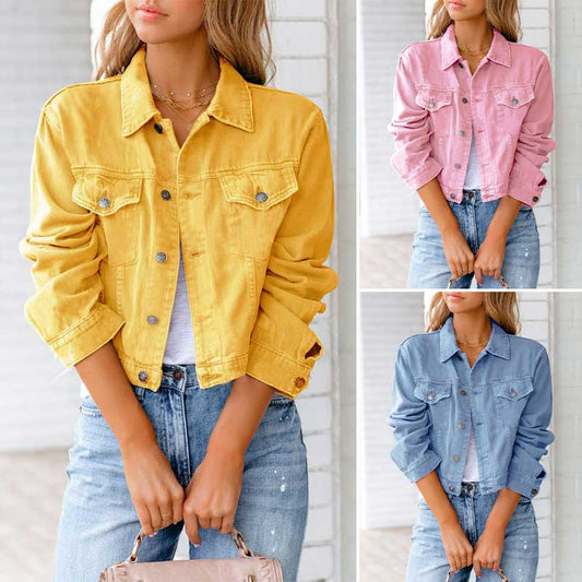 👖 Dámská Barevná Riflovačká | Westernový Střih | 9 Barev | S–2XL | Casual & Stylish ✨