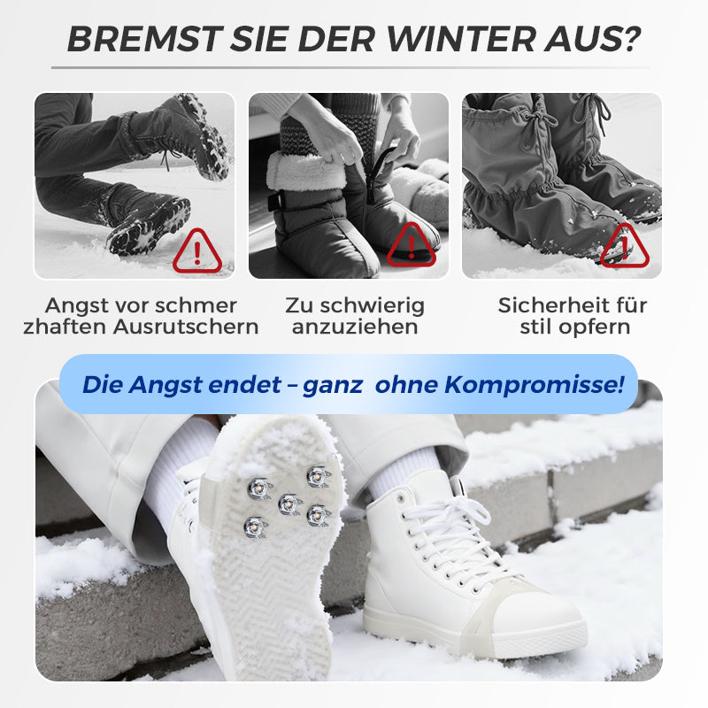 👟 Universelle 5-Zacken-Steigeisen für Schuhe und Stiefel ⚡