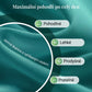 Dámské plisované midi šaty se 3/4 rukávy s páskem