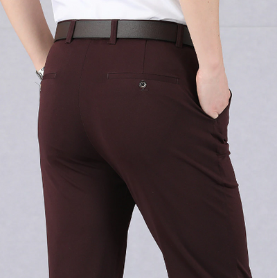Herren-Stretchhose im klassischen Stil