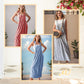 💃NOVINKA HOT SALE✨ Casual Striped Camisole Dress - styl a pohodlí bez námahy! 💖