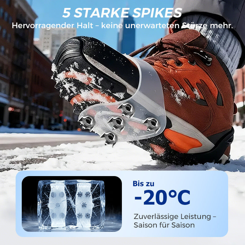 👟 Universelle 5-Zacken-Steigeisen für Schuhe und Stiefel ⚡