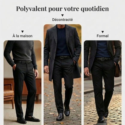 Herren-Stretchhose im klassischen Stil