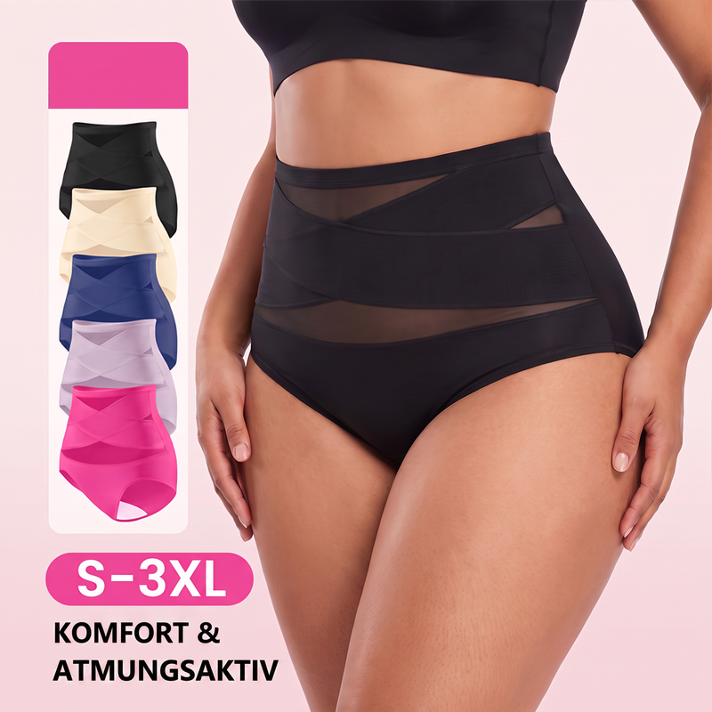 High-Waist-Slips im 3er-Set | Damenunterwäsche