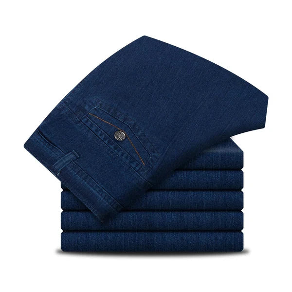 🔥Herren Jeans mit hoher Taille und geradem Schnitt
