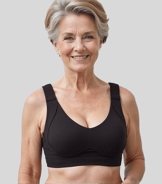 🔥 50% Rabatt für begrenzte Zeit💕Gerippter Push-up-BH für Frauen, verstellbar, kabellos