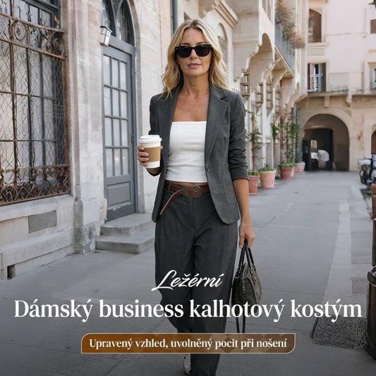 Dámský business set volného střihu | Pohodlí, styl a univerzálnost pro každý den.