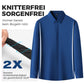 📢📢50 % RABATT !! ⏰👔 Herren Stretchhemd – Knitterfrei und bequem