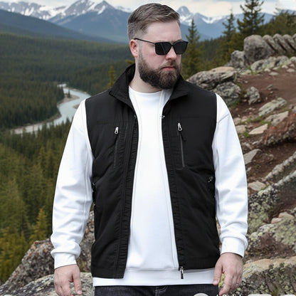 ⏰Zeitlich begrenzter Verkauf – 49 % RABATT🔥🧥 Herren Oversized Ärmellose Westenjacke mit Taschen