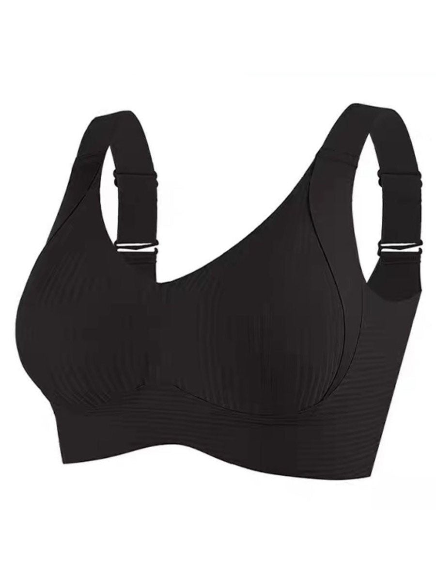 🔥 50% Rabatt für begrenzte Zeit💕Gerippter Push-up-BH für Frauen, verstellbar, kabellos