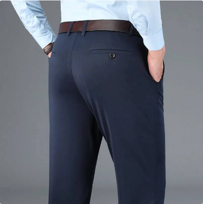Herren-Stretchhose im klassischen Stil