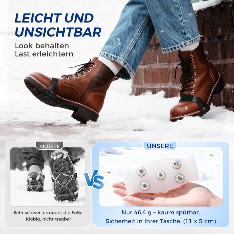 👟 Universelle 5-Zacken-Steigeisen für Schuhe und Stiefel ⚡
