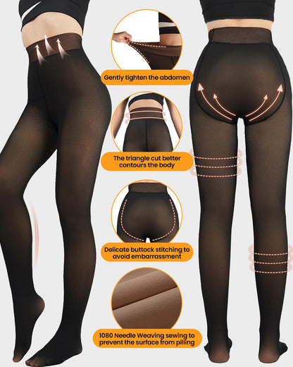 Damen Strumpfhose in transparenter Optik – drei Stärken