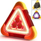 🛑2-IN-1 Solar Emergency Triangle Warning Light at the Roadside