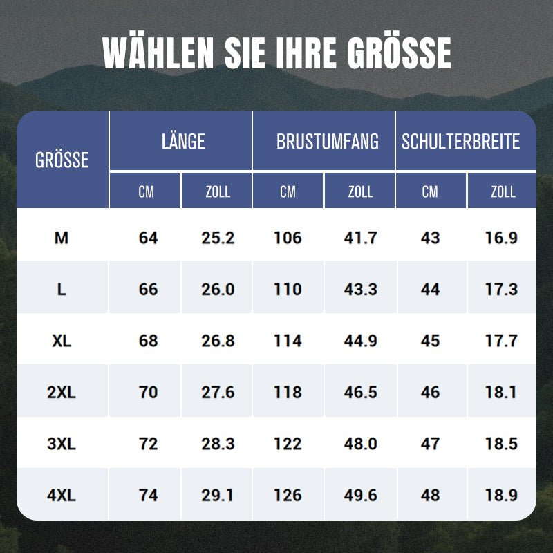 ⏰Zeitlich begrenzter Verkauf – 49 % RABATT🔥🧥 Herren Oversized Ärmellose Westenjacke mit Taschen