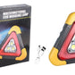 🛑2-IN-1 Solar Emergency Triangle Warning Light at the Roadside