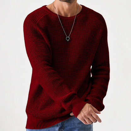 Pullover mit Rundhalsausschnitt und langen Ärmeln