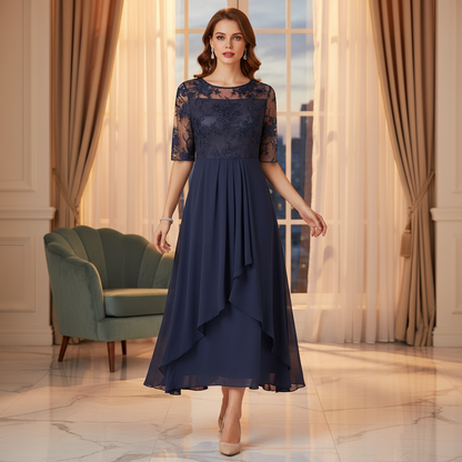 📢📢Sleva 49 %⏰ 👗 Krajkové šaty | Elegantní říčné ✨
