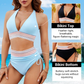 👙Barevné bikiny s vysokým pasem pro kontrolu břicha🏖️