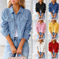 👖 Dámská Barevná Riflovačká | Westernový Střih | 9 Barev | S–2XL | Casual & Stylish ✨