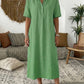 ☀️Women's Casual Linen Blend Shirt Dress – Effortless Style For Sunny Days✨