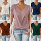 Elegantní dámské tričko s V-výstřihem | Jemné, pohodlné, univerzální | S–2XL