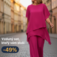 🔥"-49% SLEVA" Elegantní silueta asymetrického topu a širokých kalhot🔥