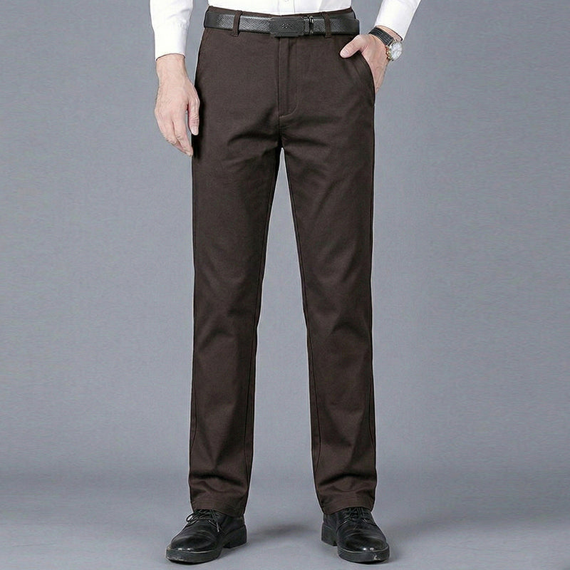 Herren-Stretchhose im klassischen Stil