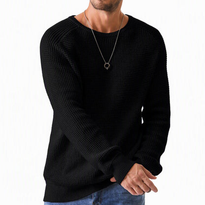 Pullover mit Rundhalsausschnitt und langen Ärmeln