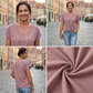 Elegantní dámské tričko s V-výstřihem | Jemné, pohodlné, univerzální | S–2XL