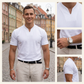 🔥👕Pánské business tričko s krátkými rukávy | Prodyšné, rychleschnoucí, pohodlné | S–5XL