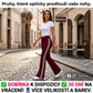 💪Kalhoty s vysokým pasem, pruhované, se rozšiřujícími nohavicemi, velikosti S–5XL