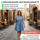 Dámské jednobarevné krátké šaty s V‑výstřihem a knoflíky | Volný střih, prodyšné | S–3XL