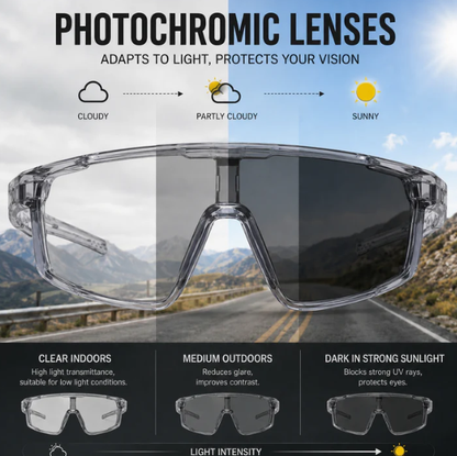 🕶️🌞 UV400 polarizované cyklistické brýle pro muže a ženy