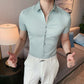 ❄️ Pánská trička z ledového hedvábí s vysokou elasticitou – prodyšná, odvádějící vlhkost a antibakteriální 💪