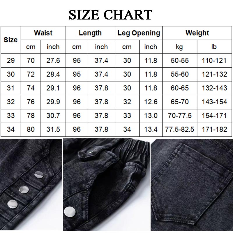 Elastische Damenhose in Jeansoptik mit hohem Bund