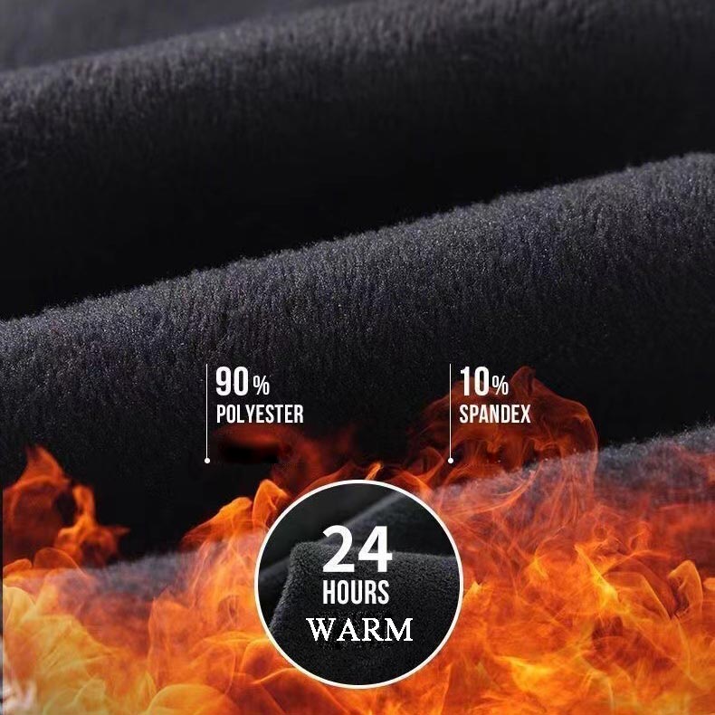Elastische Damenhose in Jeansoptik mit hohem Bund