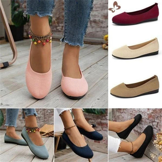 Ženy Pohodlné Prodyšné Slip On Arch Support Non-Slip Casual Shoes🙋‍♀️