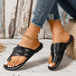 🎁2025 Nové produkty🎁Lehké ležérní módní sandály Split Toes Style Flat Sandals