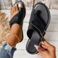 🎁2025 Nové produkty🎁Lehké ležérní módní sandály Split Toes Style Flat Sandals