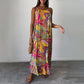 🔥Factory Direct Sales🎁Printed Sleeveless Long Dress🔥
