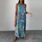 🔥Factory Direct Sales🎁Printed Sleeveless Long Dress🔥