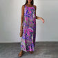 🔥Factory Direct Sales🎁Printed Sleeveless Long Dress🔥