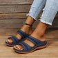 Retro Arch Support Ortopedické sandály na klínku